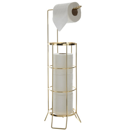 Fairmont Park Danielson Free Standing Toilet Roll Holder & Reviews